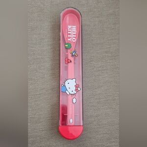 Sanrio Hello Kitty Red Kids Cutlery Set Spoon Fork